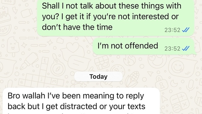 Friend hasn’t answered my messages in almost a month, I confronted her about it?
