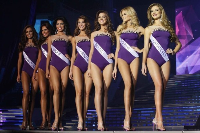 Why are women allowed to use makeup in a beauty contest?