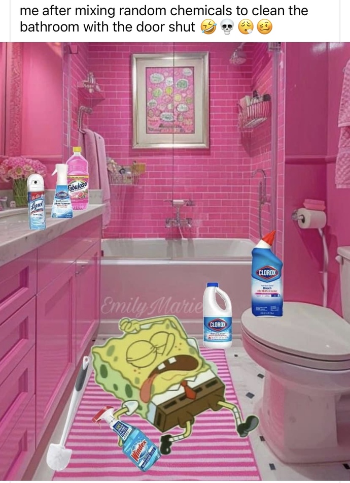 Do you use many chemicals/different products to clean?