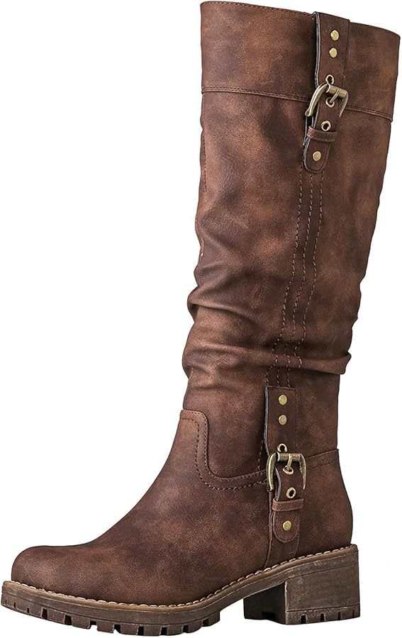 Which motorcycle boot will go good with this outfit?