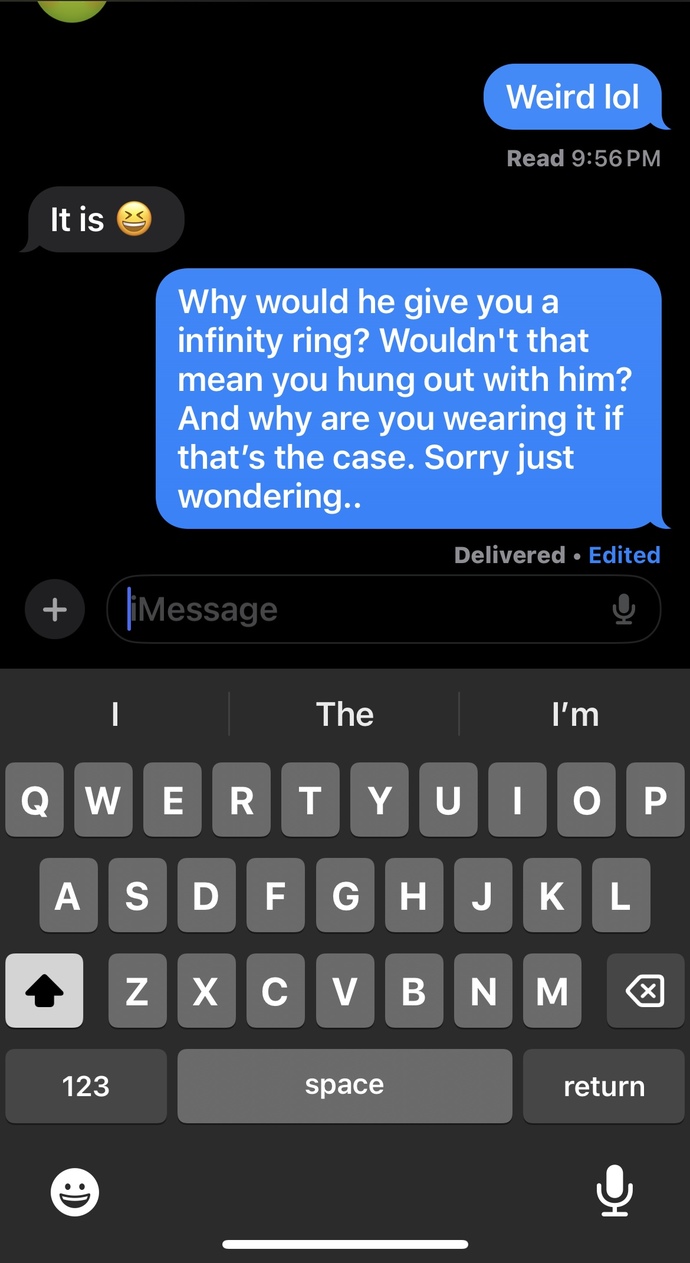 Is she lying to me?