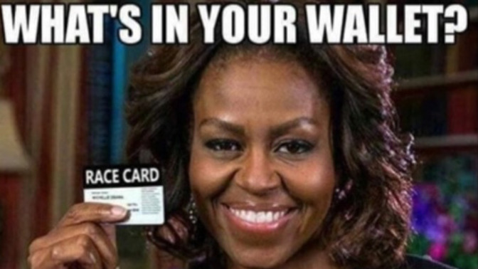 During the DNC convention, Michelle Obama said that Trump is racist. Against who? Aren't you getting tired of the race-baiting bullshit?