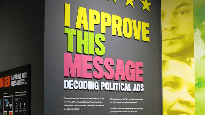 Is it DEMOCRACY when most POLITICAL ADS ask for MONEY, not your vote?