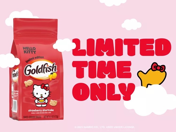 Have you heard of these Hello Kitty Goldfish?