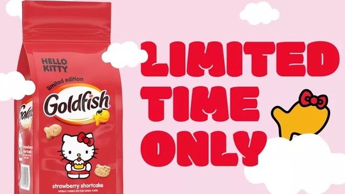 Have you heard of these Hello Kitty Goldfish?