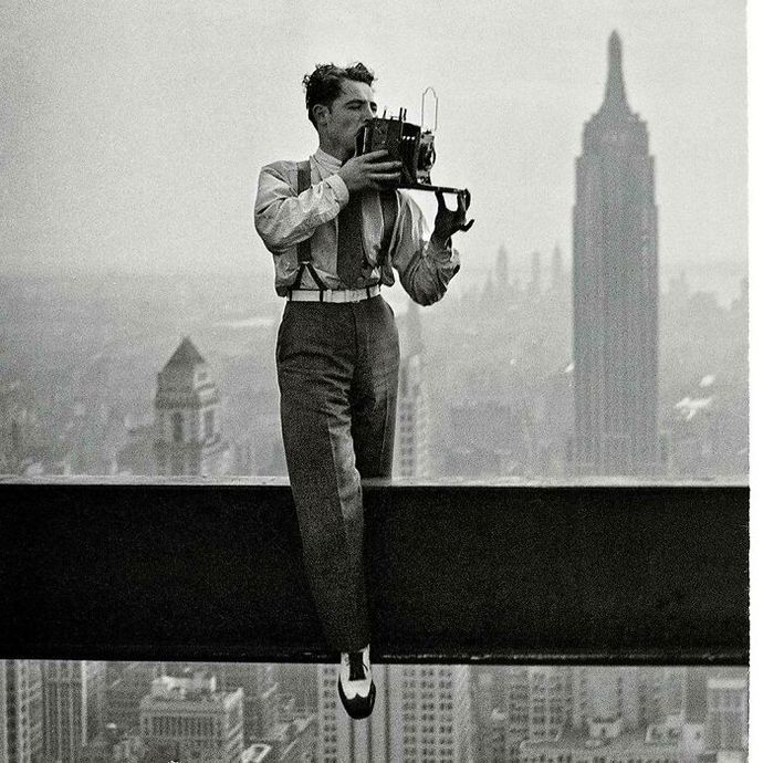 Charles Ebbets Taking That Photo. 9/20/1932