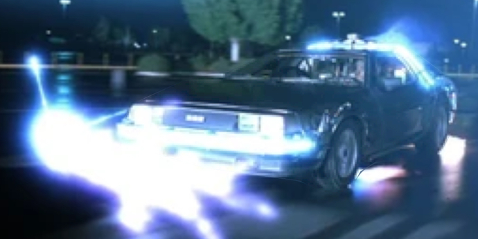 Doc Browns Time Machine.