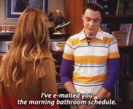 My boyfriends spends 30 + minutes on the toilet every morning, resulting in me being constipated?