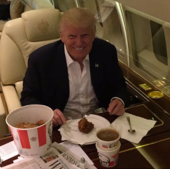 Will Chicken Trump successfully get out of debating future President Harris?