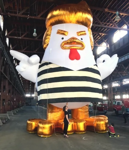 Will Chicken Trump successfully get out of debating future President Harris?