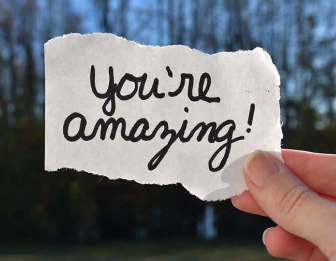 What was the last compliment you received?