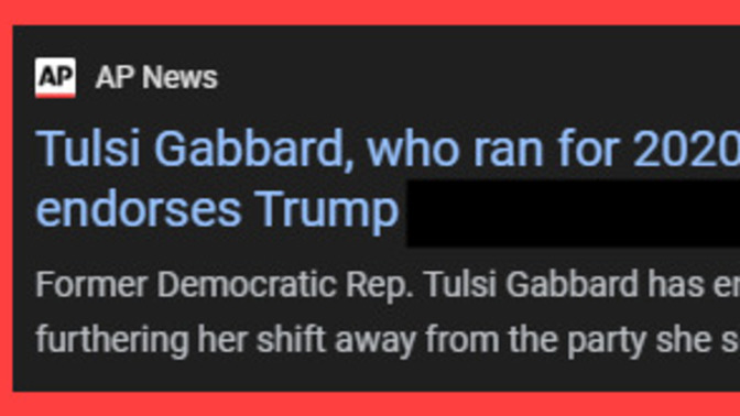 Yet another prominent Democrat endorses President Trump and warns about Kamala Harris. Do you think this will give Democrat voters the wake-up call?
