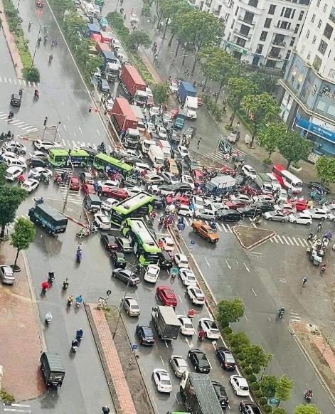 What would you do if you lived in a city with traffic conditions like this?