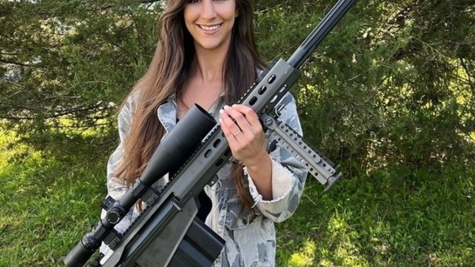 Guys, would you date her if she has access to weapons?