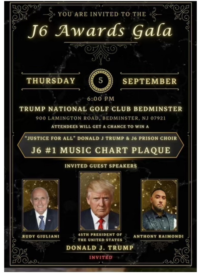 So he’s going full traitor now? j6 awards?