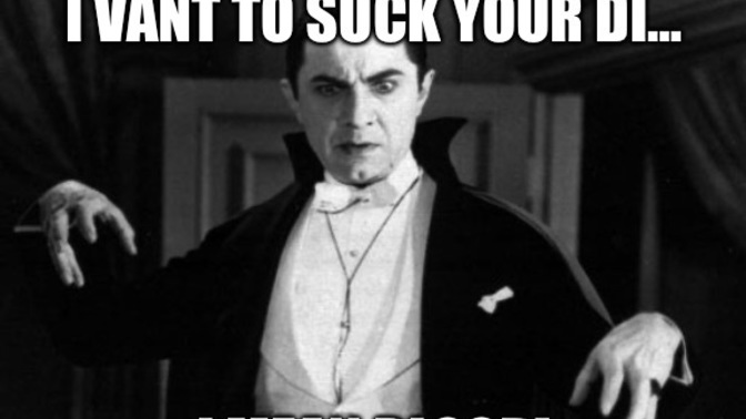 Girls, Girls if Dracula stole your man would you embark on a quest to slay him and get him back?
