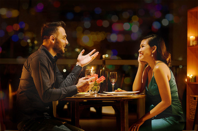 Best type of restaurant for a first dinner date?