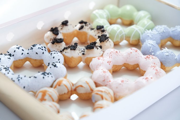 Mochi donuts