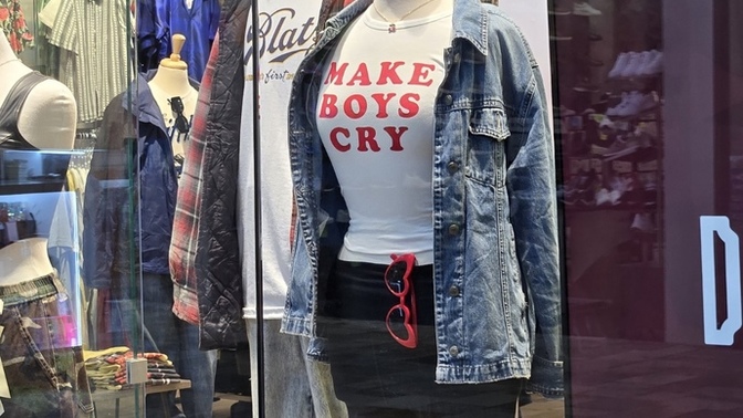 Which side of the political isle in the US would purposefully make shirts like this?
