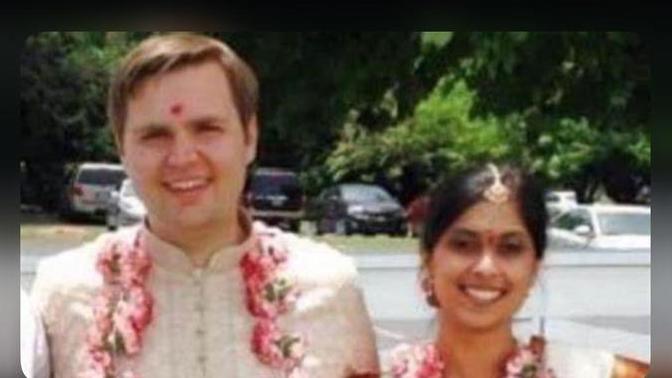 Will you still vote for JD Vance - Even though he looks like this on his supposed wedding day?