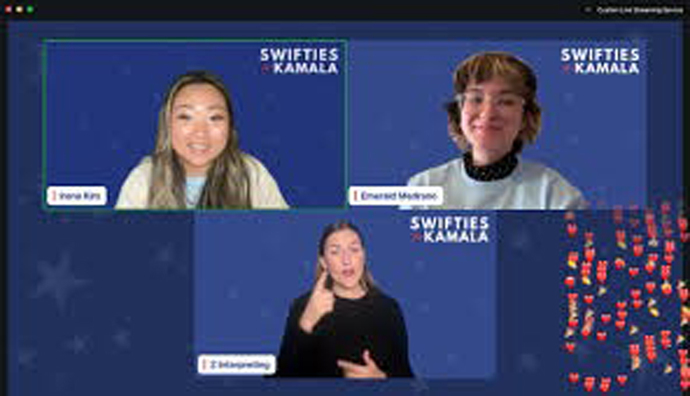Did you hear about this online forum trying to recruit Taylor Swift fans for Kamala?