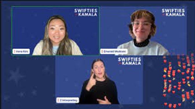 Did you hear about this online forum trying to recruit Taylor Swift fans for Kamala?