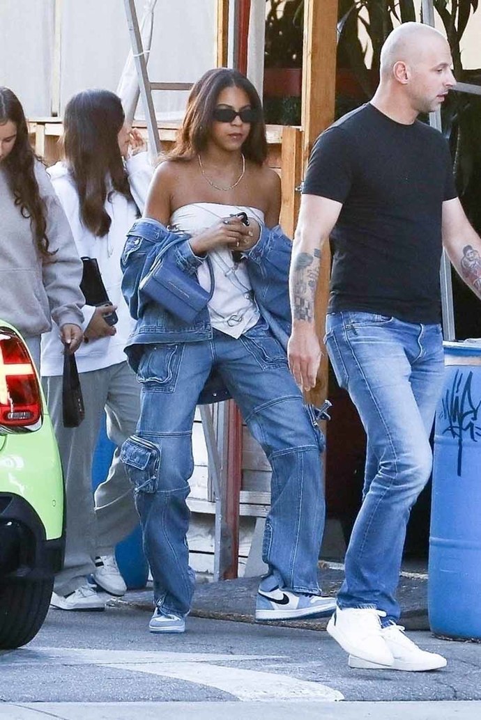 What are your thoughts of Beyonce’s daughter Blue Ivy spotted out in Beverly Hills?
