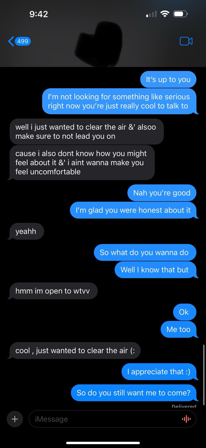 I dont know how you are but if you wanna mess around lmkkkk?