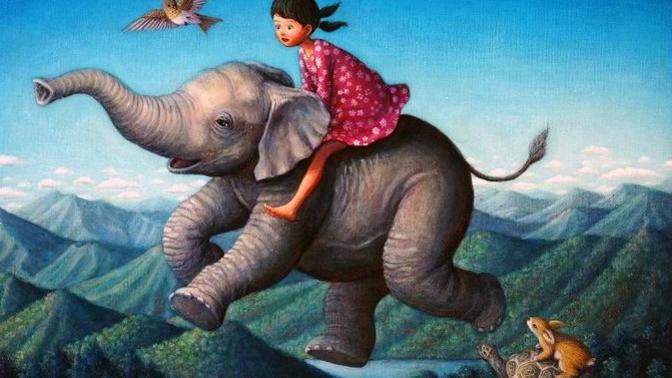 Does this picture remind you of Kamala riding a Republican?