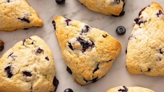 blueberry scones or blueberry muffins?