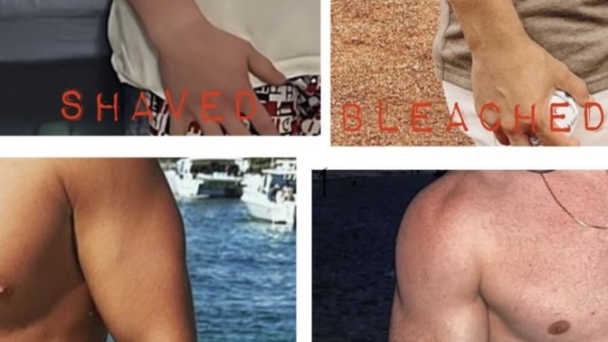 What amount of Arm Hair is most attractive on a man?