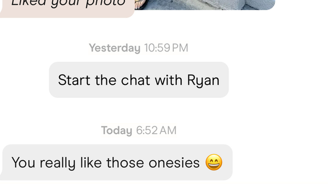 Should I be offended by this guy’s intro message? I have a few pics in jumpsuits, that’s most of my wardrobe 😶?