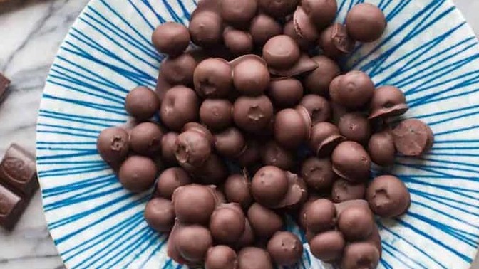 Chocolate covered blueberries?