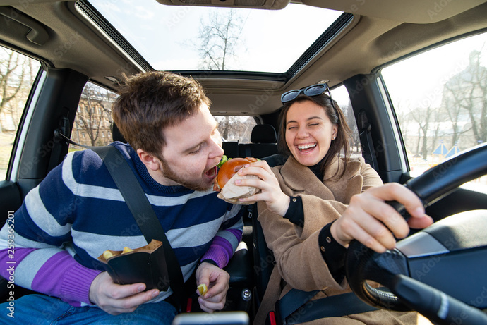 Do you ever eat in the car?