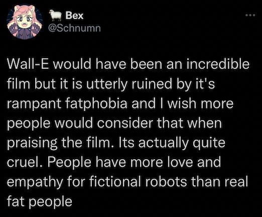 Was Wall-E from the movie WALL-E a predator?