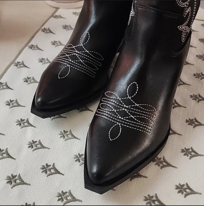 What do you think of my new boots?