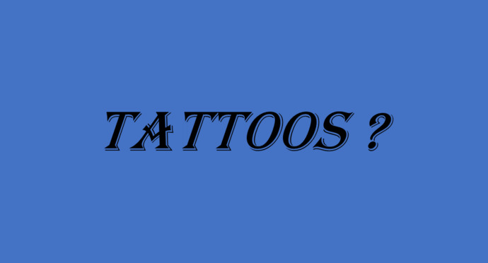 Guys, Tats or No Tats on a Woman?