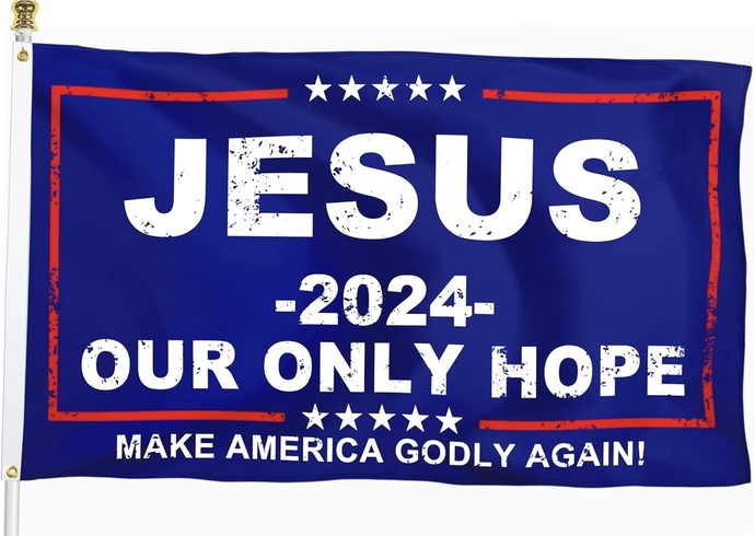 If you drive by a house flying this flag, who do you assume theyre voting for?