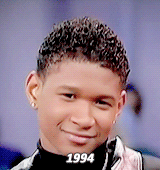 For those who were there, who remembers Usher Raymond first broke out on the music scene in the 90s when he was a teenager/young adult?
