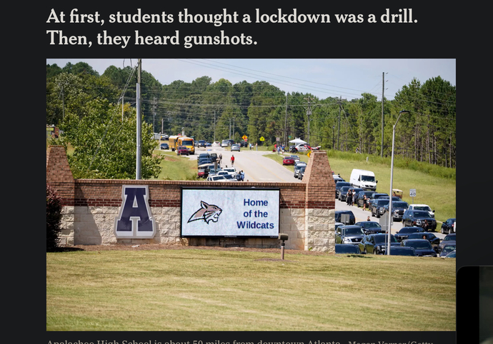 Are schools supposed to be danger zones?