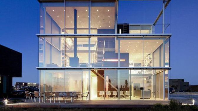 Would you rather live in a glass house, or in a hut on a plastic beach?