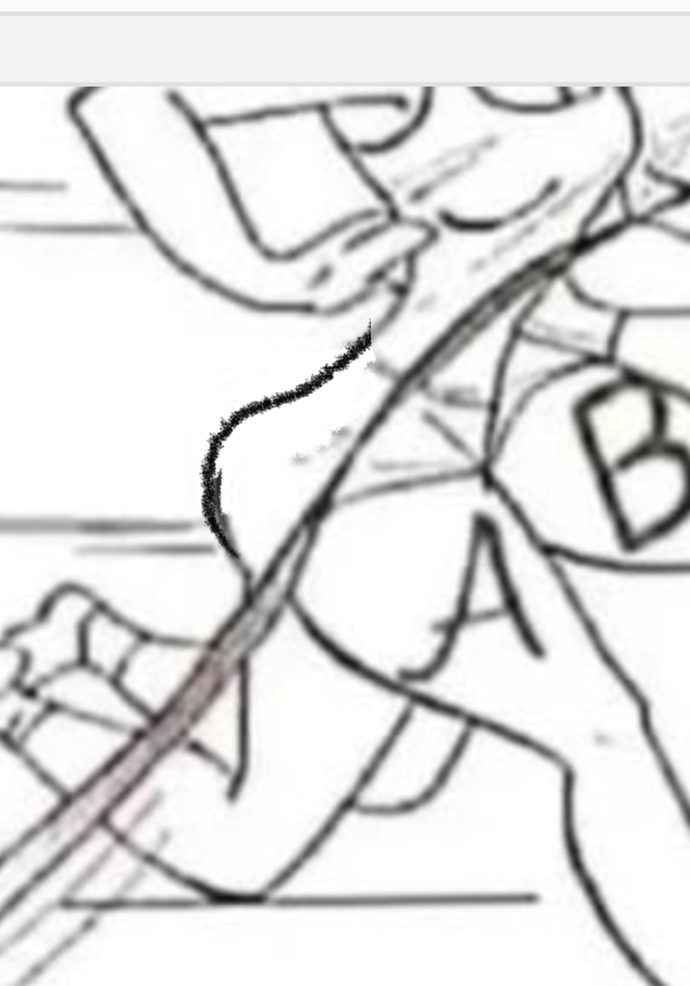 Heart shape butt longer back line silhouette