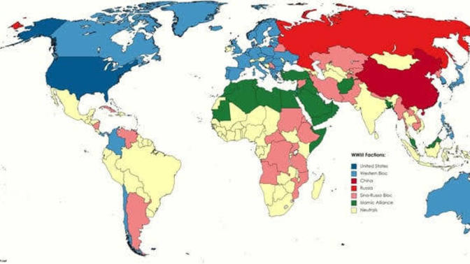 Which group is your country in: blue, yellow, red, green?
