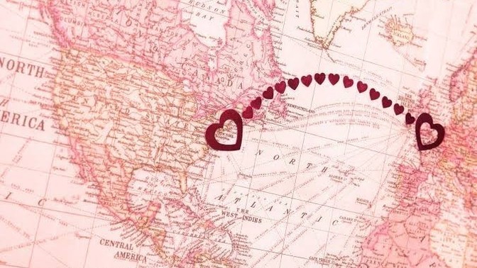 How do you handle the time difference between partners when you're in a long-distance relationship?