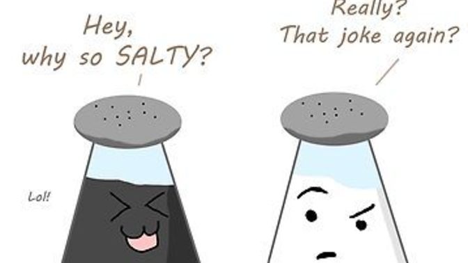 Salt OR Pepper which do you like to put on your food most often?