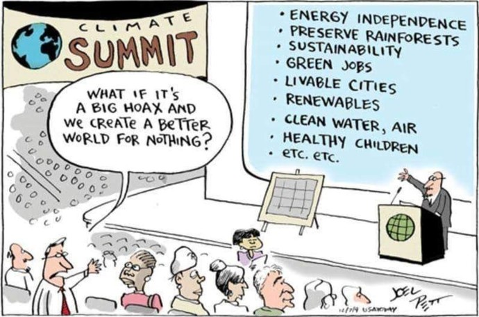 If you could save the world?