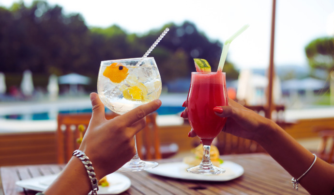 Imagine your relationship as a cocktail. What ingredients would represent each of you, and what would you name it?