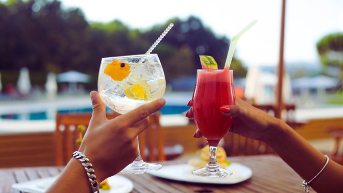 Imagine your relationship as a cocktail. What ingredients would represent each of you, and what would you name it?