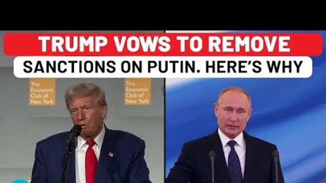 Do you agree with Trumps answer to this question on sanctions?