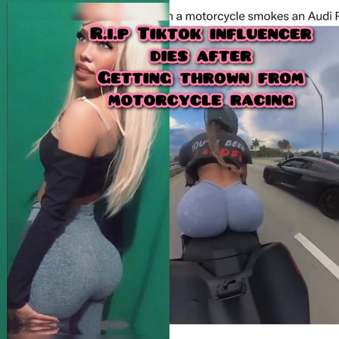 Guys, 20 year old tiktoker almost dies from motorcycle accident? Should motorcycles be banned?
